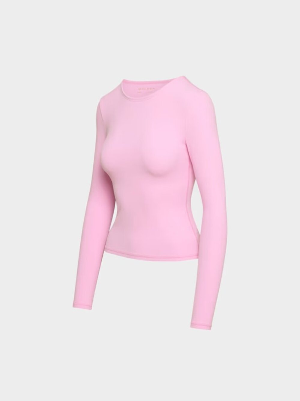 NWT Aritzia GOLDEN BUTTER Essential Long Sleeve Morganite Pink S